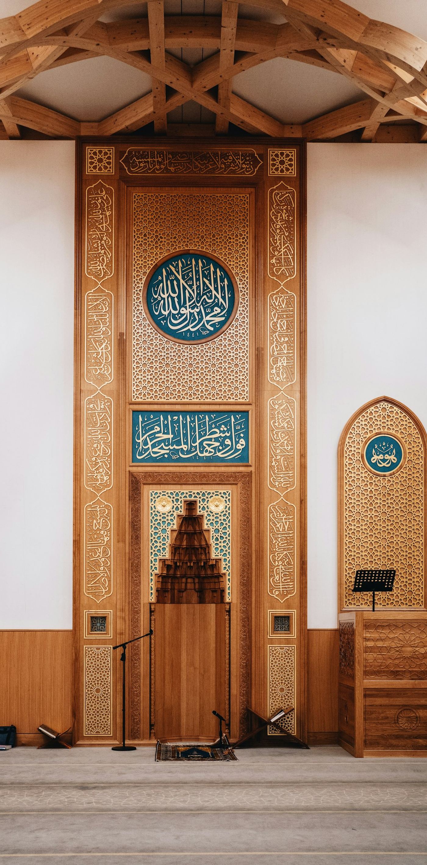 Intérieur de mosquée